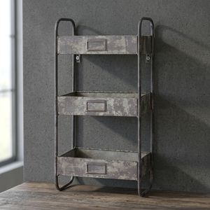 Galvanized Wall Galvanized <b>Shelving</b> - Product Image 3