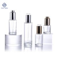 Botol Semprot Kaca Bulat Berkualitas Tinggi 5ml-100ml dengan Tutup Plastik, Sablon untuk Minyak Atsiri
