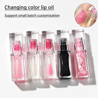 Groothandel Private Label Vegan Ph Kleurveranderende Lip Olie Gloss Hydraterende Lip Glow Olie Fruit Smaak Lip Plumper Olie