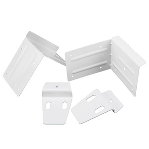Supports muraux pour meuble de salle de bain JIUFA, en acier laminé à froid blanc, robustes, pour l'installation d'armoires murales - Product Image 1