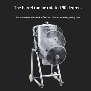 Machine de traitement de la viande de fruits et légumes multifonctionnelle électrique en acier inoxydable pour couper le déchiquetage et le hachage - Product Image 6