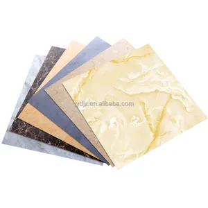 Film Laminating UV Plastik Marmer Buatan PVC Lembar Dekoratif Papan Produksi Membuat Harga Mesin