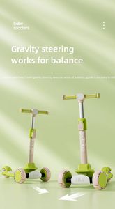 รถผลักของเล่นสำหรับเด็กขนาดเล็กรถสกู๊ตเตอร์เด็กแบบ3 in 1รถฝึกความสมดุลดีไซน์ใหม่ - Product Image 5