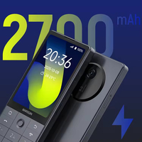 Téléphone intelligent à double SIM et double veille Google Version Qin F25, téléphone à boutons Android 14, téléphone portable avec grande mémoire de 3,5 pouces, 128 Go