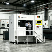 AX-GLB720M Printer 3D Logam SLM Format Besar untuk Industri |   Recoater Bi-Directional Baru dengan Auto Leveling untuk Material Multi-Metal