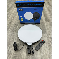 FOSOTO Lumière d'appoint LED pour photographie et vidéo 10-18 pouces 2700-7000K pour photographie, diffusion en direct, studio, vente en gros, fourniture OEM