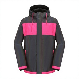 Veste Softshell Personnalisée Chaude, Coupe-Vent, Imperméable, Respirante, Broderie Écologique, à Capuche, pour Sports d'Automne en Plein Air, Snowboard, Neige - Product Image 4