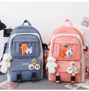 5pcs School Bags Set Kawaii Backpacks with Pendant Lunch Bag Pencil Case Handbag Coin <strong>Purse</strong> <strong>for</strong> <strong>Teen</strong> Girls School Backpack - Product Image 6