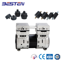 Compresseur d'air silencieux sans huile BST400/7AF/BSAC220V110V380V440V105V120V240V, petit moteur silencieux, composant de moteur, refroidissement par air, neuf