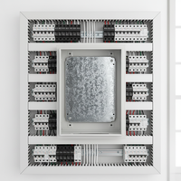 Boîtier de distribution électrique mural Xingwang JXF personnalisé, protection IP65, pulvérisation thermique, 400x300x150mm, extérieur