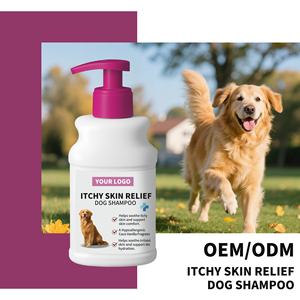 Champú Desodorante Personalizado al por Mayor para Mascotas con Aroma a Vainilla, Alivia la Picazón, Cuidado Canino, Alivia la Irritación - Product Image 1
