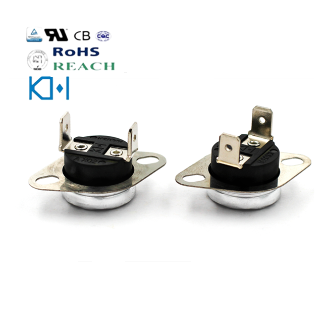 KH Water Dispenser Normal Closed Bimetal Disc Thermostat Snap action KSD301 145 Celsius Temperature Switch Home Appliances Part