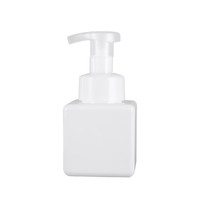 Capacité de variété 250ml 300ml 500ml Bouteille de lavage du visage moussante en plastique pour animaux de compagnie pour savon nettoyant