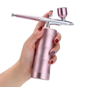 Pulverizador de aerógrafo para unhas, melhor venda para barbeiro, base sem fio, aerógrafo para tatuagem corporal, melhor venda