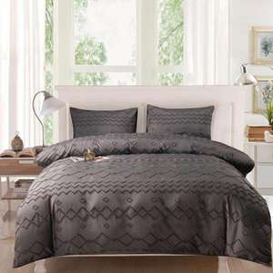Chất Lượng Cao Tùy Chỉnh In Bohemian Sang Trọng Tufted Thiết Kế Mờ Giường Duvet Cover <span class=keywords><strong>Set</strong></span> - Product Image 6