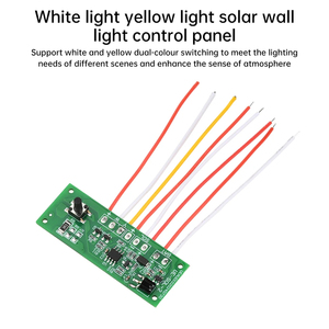 Placa de circuito de luz <span class=keywords><strong>solar</strong></span> Control remoto <span class=keywords><strong>Sensor</strong></span> de control de luz Módulo de control LED Compatible con conmutación de doble color - Product Image 5