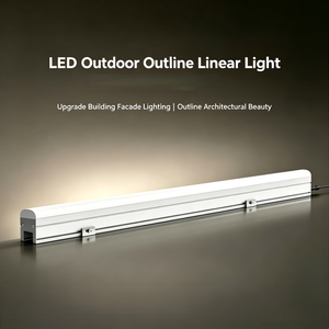 โปรไฟล์อะลูมิเนียมสำหรับไฟ LED แบบเส้น รุ่นใหม่ ขนาด 100*35 มม. สำหรับติดตั้งไฟ LED แบบ COB ความยาว 8 ฟุต ปรับแต่งได้ - Product Image 3