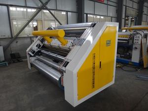 Ligne de production de carton papier sans doigts B C <span class=keywords><strong>E</strong></span> F Machine ondulé<span class=keywords><strong>e</strong></span> à rouleau ondulé à simple face - Product Image 4
