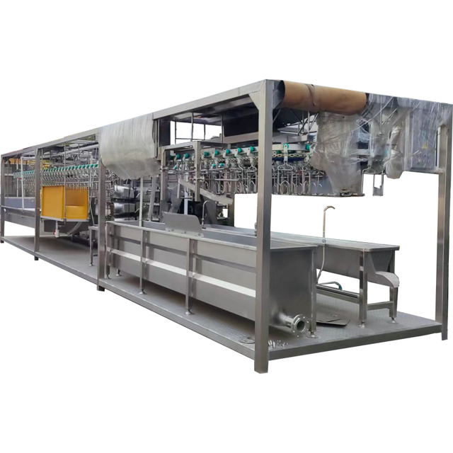 1500BPH Poultry Slaughtering Machines Full Automatic Slaughter House Chicken Processing Line