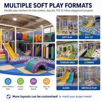 Parque Infantil Interior para Niños Pequeños, Equipo de Juego Suave con Temática de Panda, Piscina de Pelotas, Tobogán Bajo, Probado por TUV para Proyecto FEC