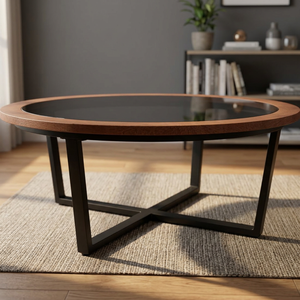 Table basse en bois moderne de haute qualité M-CT-1009 des meubles de salon durables avec rangement pour un usage domestique - Product Image 3