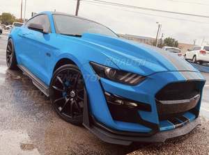 Alerón Delantero para Ford Mustang Estilo GT500 2015-2021, Divisor de Parachoques, Alerón Tipo Winglet, Diseño Original AMMP Concepts con Aspecto de Fibra de Carbono - Product Image 2