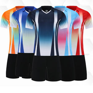 قمصان كرة قدم مطبوعة رقمياً عالية الجودة، ملابس تدريب مريحة مخصصة 100% بوليستر، زي كرة قدم موسم 25/26 - Product Image 1