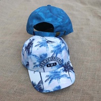 Casquettes de papa non structurées de haute qualité, personnalisées, avec logo tissé, 6 panneaux, entièrement imprimées, pour l'extérieur, le surf, l'été et la plage, vente en gros