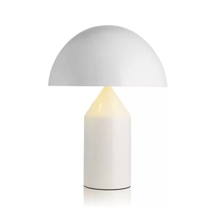 Vente en gros de lampe de table LED <span class=keywords><strong>simple</strong></span> et moderne lampe de chevet design métallique <span class=keywords><strong>parapluie</strong></span> pétale lampe pour chambre à coucher hôtel restaurant - Product Image 6