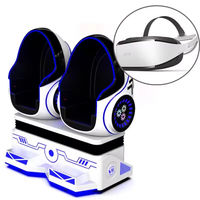 Chaise VR Egg adaptée à DeePoon E3-C DPVR avec fréquence de rafraîchissement de 70 Hz et effets 3D IMAX et réalisme 3D