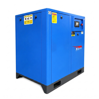 Compresseur d'air à vis industriel silencieux 37KW 50HP PM VFD 236CFM 8Bar 10Bar à vendre