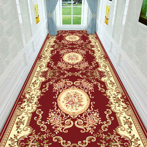 Stile Vintage europeo stampa floreale tappeto da cucina Runner per corridoio, Ready-made lussuoso <span class=keywords><strong>elegante</strong></span> Hotel corridoio Runner tappeto - Product Image 2
