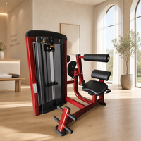 Nouvelle conception, équipement de fitness direct usine, machine d'extension abdominale/dorsale à charge par poulie pour salle de sport commerciale et usage domestique, avec garantie