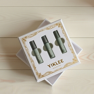 กล่องพับใส่ขวดน้ำหอมขนาด 2 มล. 3 มล. 5 มล. พร้อมโลโก้สั่งทำพิเศษ ชุดทดลองน้ำหอม Eau De Parfum กล่องบรรจุภัณฑ์ Flacon De Parfum - Product Image 3