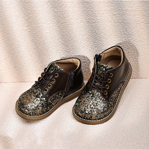 Bottines brillantes pour bébé fille, semelle souple et rigide, chaussures d'hiver pour tout-petits - Product Image 2