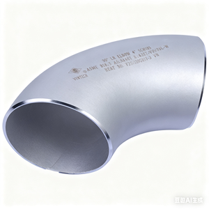 ข้อต่อท่อเหล็กสแตนเลส ASME B16.9 แบบโค้งงอ 90 องศาชนิดเชื่อม ทนทานต่อการกัดกร่อน สำหรับการบำบัดน้ำและการต่อเรือ - Product Image 3