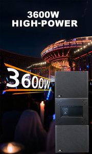 <span class=keywords><strong>Leon</strong></span> Audio IMPACTO-18SUB Subwoofer Attivo DSP Classe D da 18 Pollici 4800W Max Cabinet in Legno 135dB SPL Altoparlante Professionale per Bassi da Palco - Product Image 6