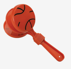 Clapette de <span class=keywords><strong>basket</strong></span>-ball personnalisée, fabricant de bruit, articles promotionnels en vrac avec service d'impression de logo pour les événements sportifs, cadeaux - Product Image 3