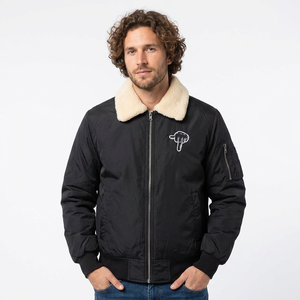 Unisex Black <b>Camouflage</b> Formal Bomber <b>Jacket</b> Crew Neck Zipper Closure <b>Waterproof</b> Windproof Spring Standard Polyester Material - Product Image 1