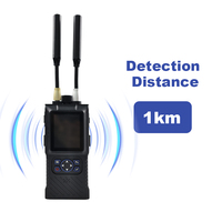 Système anti-drone portable 0-8 GHz, détection de drones, signal RF en temps réel, direction, configuration rapide DIY FPV