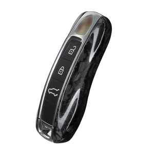 Funda de Fibra Forjada para Llave Inteligente de Auto Porsche Panamera Cayenne <span class=keywords><strong>Macan</strong></span> T-carbon, Cubierta de Llave de Auto, Accesorios Interiores, Cubiertas de Llaves - Product Image 1
