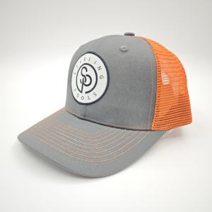 Casquette de camionneur Richardson 112 classique réglable style hip-hop avec tissu chevron et étiquette tissée personnalisée, casquette en maille - Product Image 1