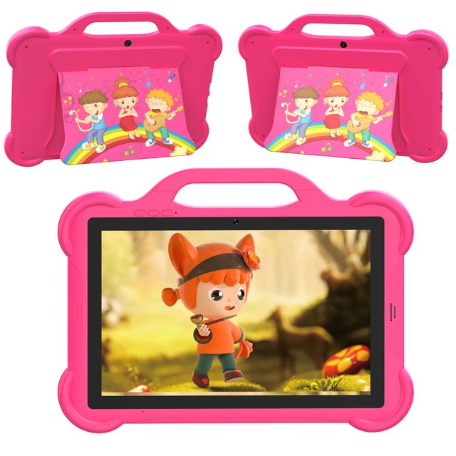 Hot Tab Wifi Children Tablet Educational Tableta 10.1 Inch Kids Allwinner Tablet Quad Core Tablet PC