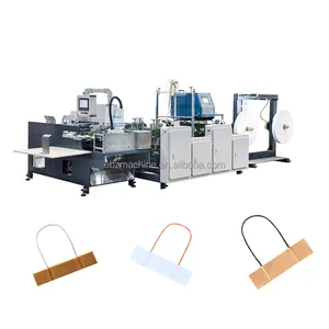 Direkter Fabrik preis Papiers eil Umwelt freundliche Papiertüte Maschine zur Herstellung von gedrehten Seil griffen