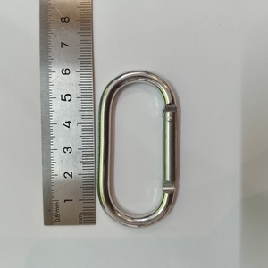 Mosquetón de Aluminio Ovalado Tipo <span class=keywords><strong>O</strong></span> de Bajo Precio, 5cm 6cm, Hebilla para Bolsa, Venta Directa de Fábrica - Product Image 5