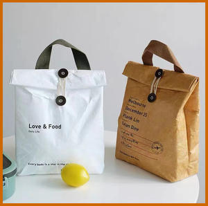 Termal yalıtımlı piknik Tyvek kağıt soğutucu soğutma çantası öğle özel Logo su geçirmez gıda alüminyum folyo Zhejiang BSCI LS modeli - Product Image 3