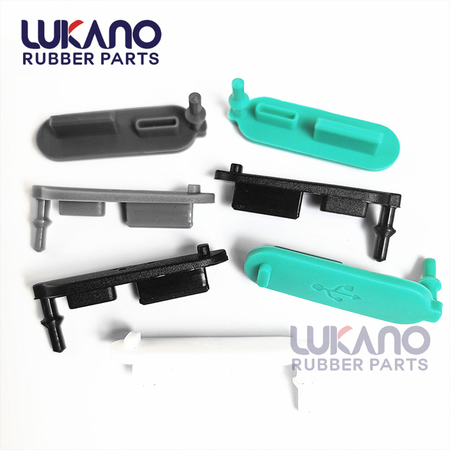 Flexible Waterproof Silicone USB Dust Plug for USB-A, USB-C, Micro USB