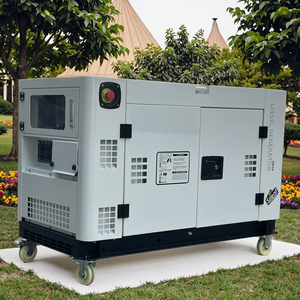 เครื่องกำเนิดไฟฟ้าดีเซลแบบเงียบ 1 เฟส 10KVA พร้อมระบบ ATS 50/60Hz ป้องกันเสียงรบกวน 10KW 7KW 6KW 8KW 5KW 5KVA 220V/110V/380V 3 เฟส 230V/240V - Product Image 1