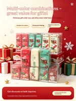 Bâton de beurre de Noël Squishy Fidget Toy, jouet anti-stress doux et mignon Père Noël Bonhomme de neige, cadeau de vacances pour enfants, vente en gros
