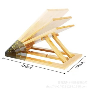Poste rascador de madera plegable para perros, juguete para el cuidado de las uñas y la limpieza de las patas. - Product Image 4